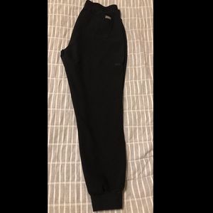 FIGS black Zamora Jogger Scrub Pants